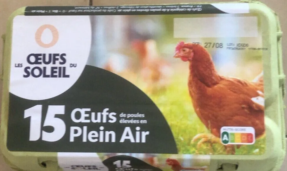 Œufs de poule