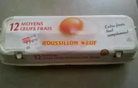 Roussillon œuf Œufs moyens extra frais