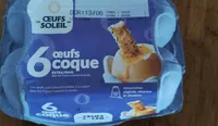 oeufs coque