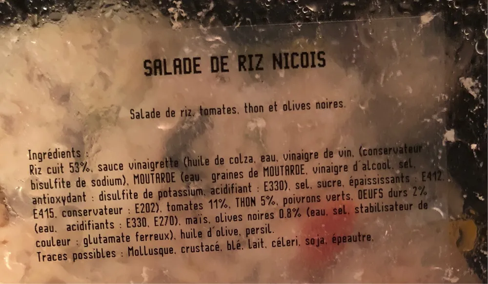 Salade de riz