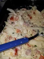 Salade de trio chou jambon emmental