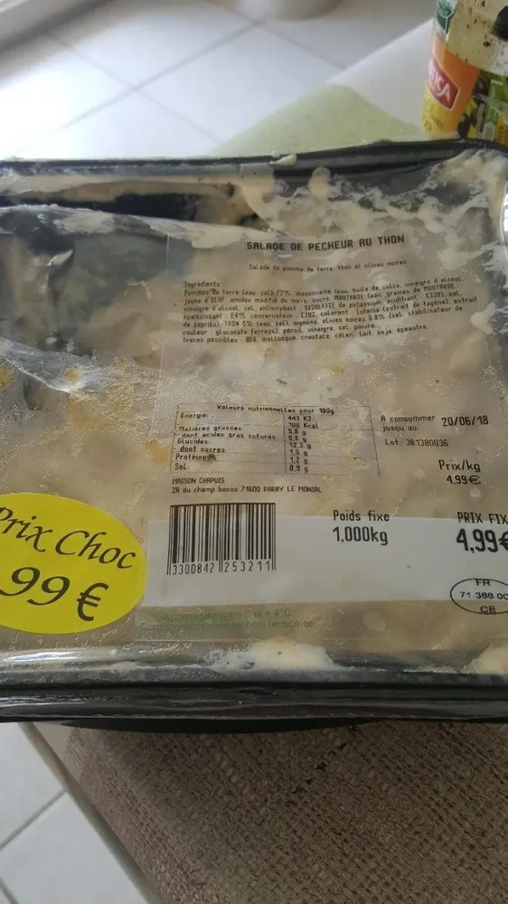 Salade du pecheur au thon