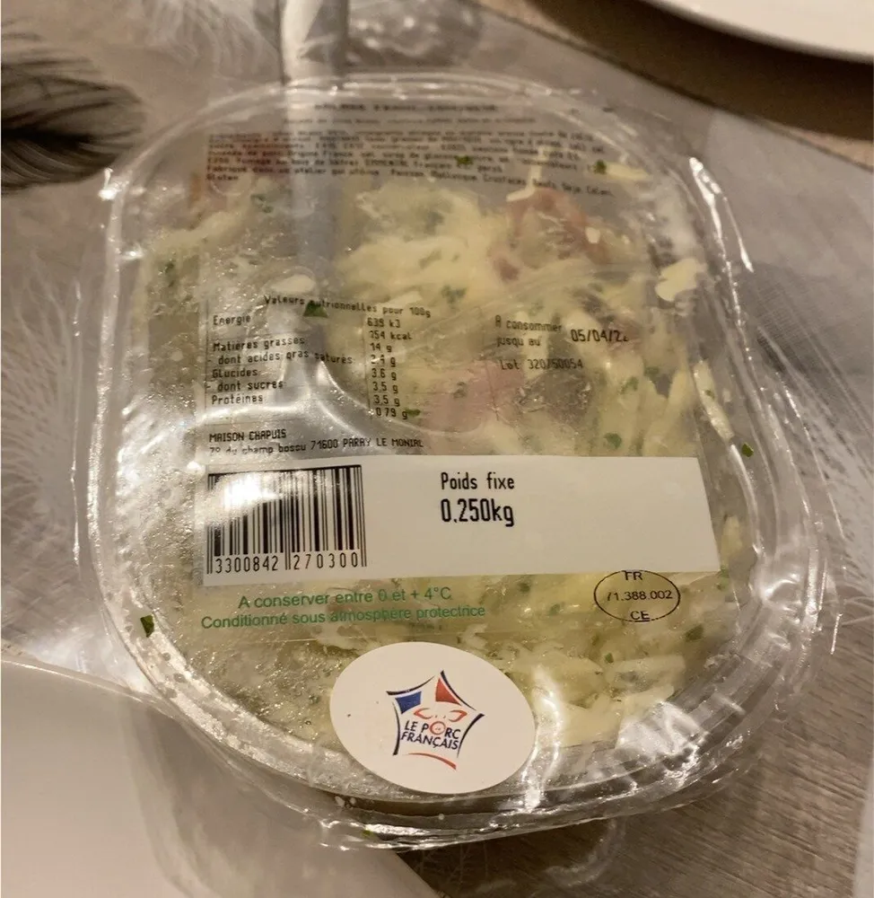Salade france comtoise