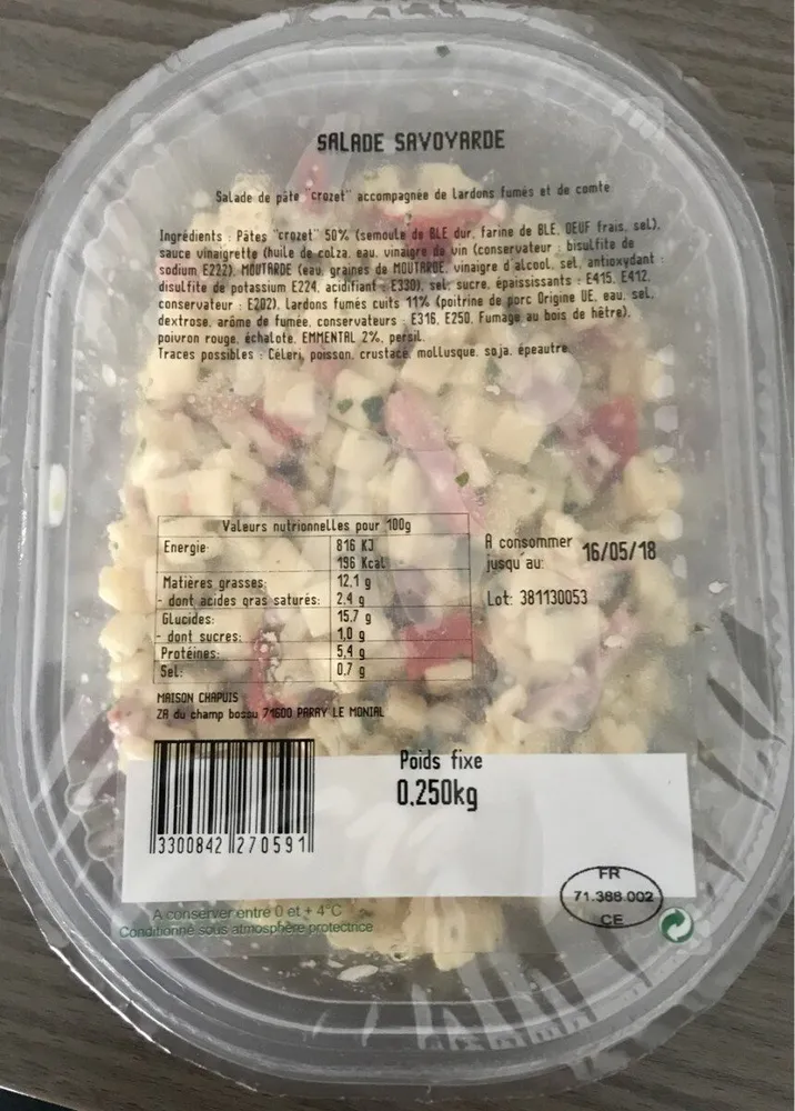 Salade Savoyarde