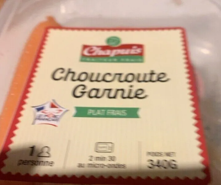 Choucroutes garnie