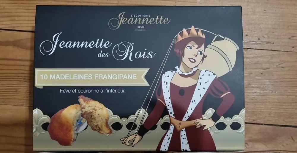 10 MADELEINES FRANGIPANE