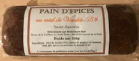 Pain d'épices au miel de vendée 55%
