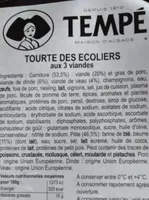 Tourte des Écoliers aux 3 Viandes