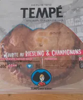 Tourte au riesling et champignons