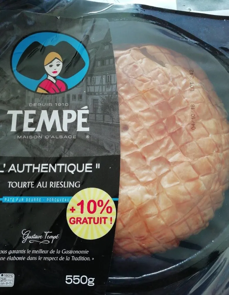 Tourte au riesling