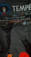 Feuilleté saumon & sa brunoise de légumes