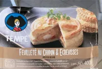 Feuilleté au chapon et écrevisses