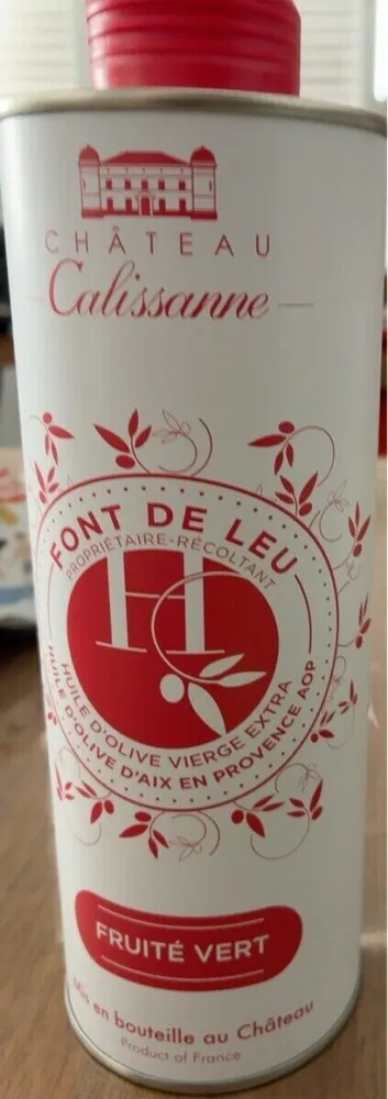 Huile d’olive fruite vert