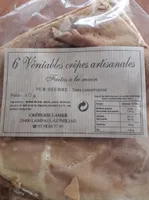 Véritables crêpes artisanales