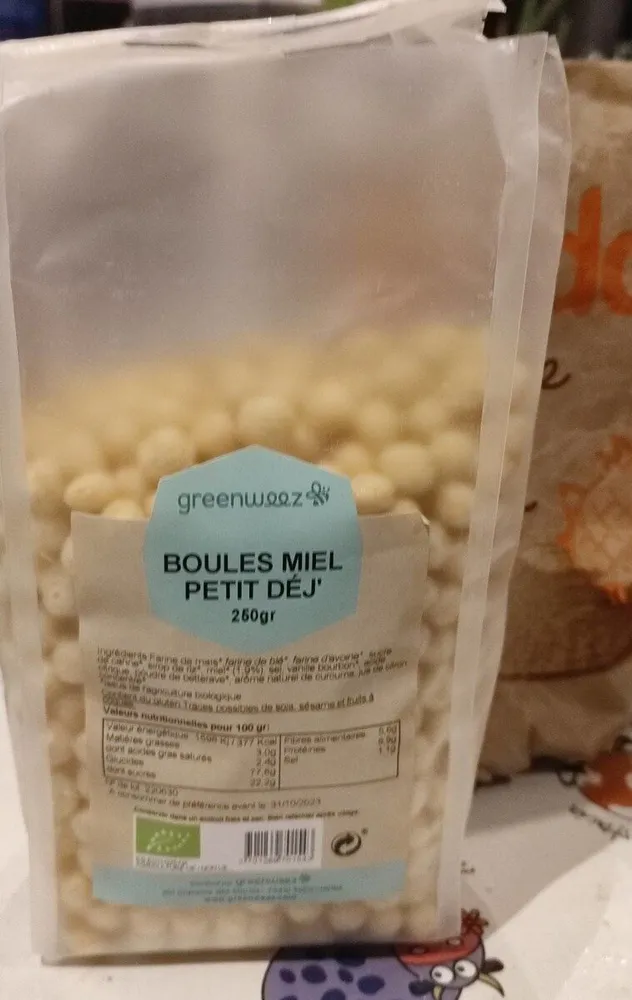Boules miel petit déj '