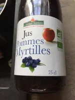 Jus Pomme Myrtille