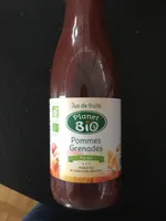 Jus de fruits pommes grenades