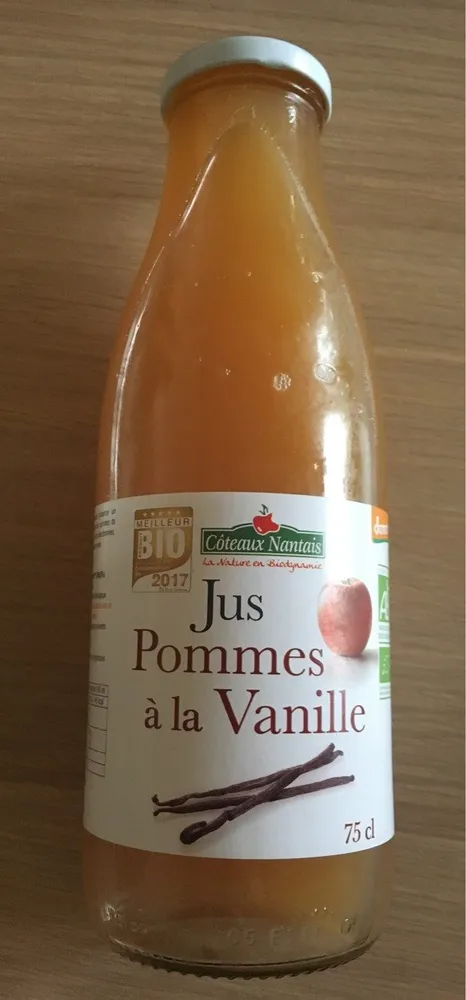Jus de pomme à la vanille