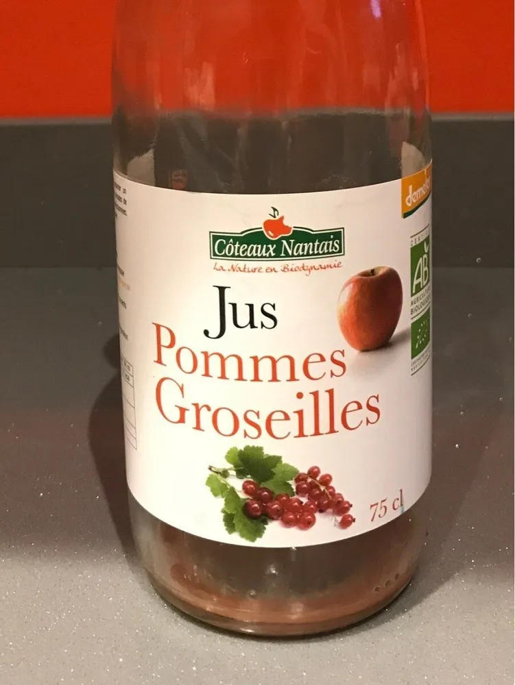 Jus Pommes Groseilles