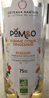 Pom&O pomme citron gingembre