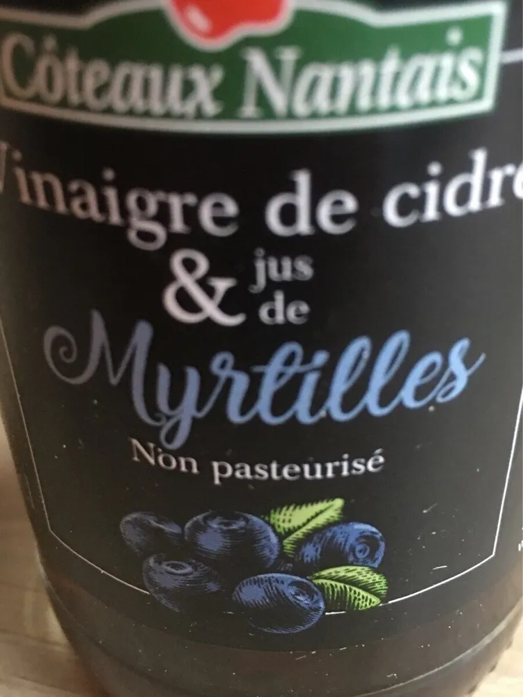 Vinaigre de cidre Myrtilles