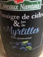 Vinaigre de cidre Myrtilles