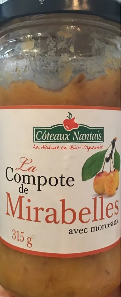Compote De Mirabelle Avec Morceaux