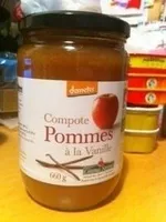 Compote de pomme à la vanille