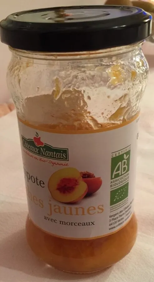 Compote de Pêches Jaunes