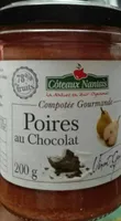 Compotée Gourmande Poires au Chocolat