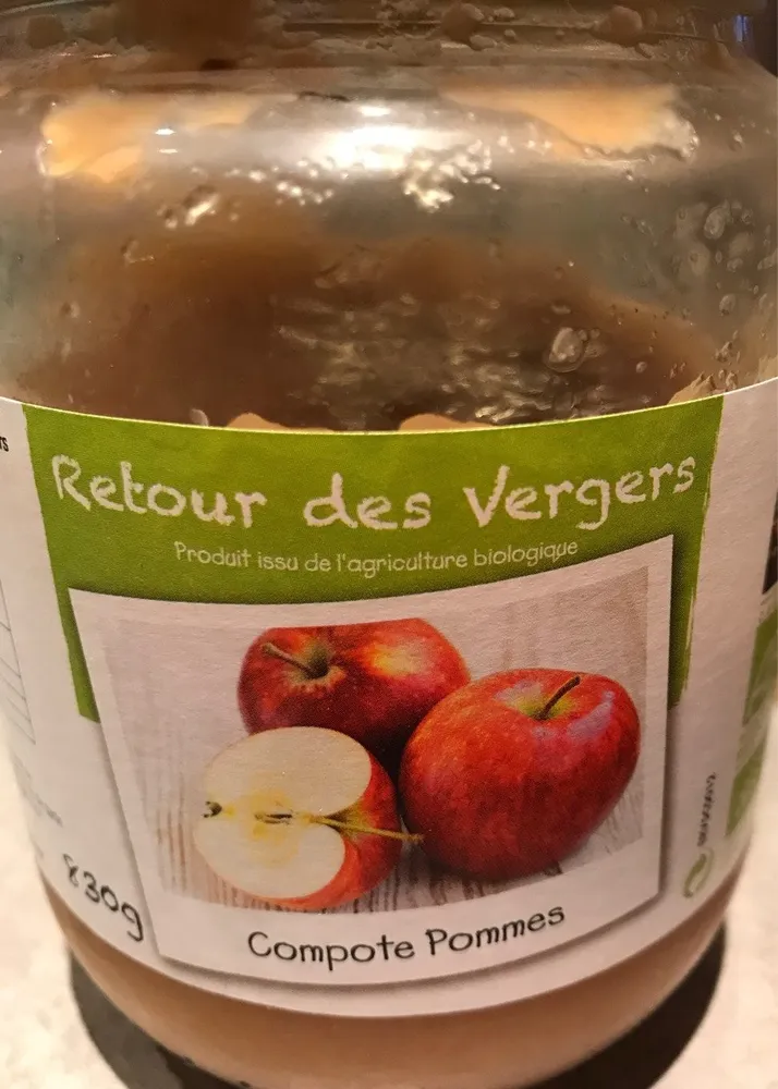 Compote pommes