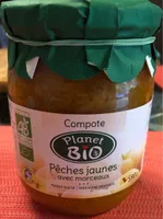 Compote de Pêches jaunes avec morceaux