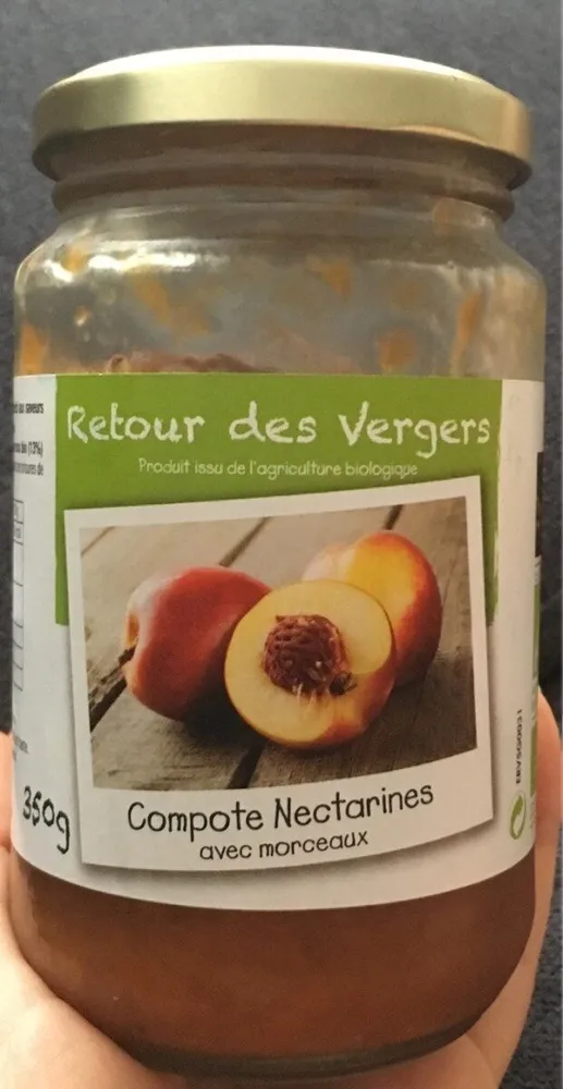 Compote de nectarines