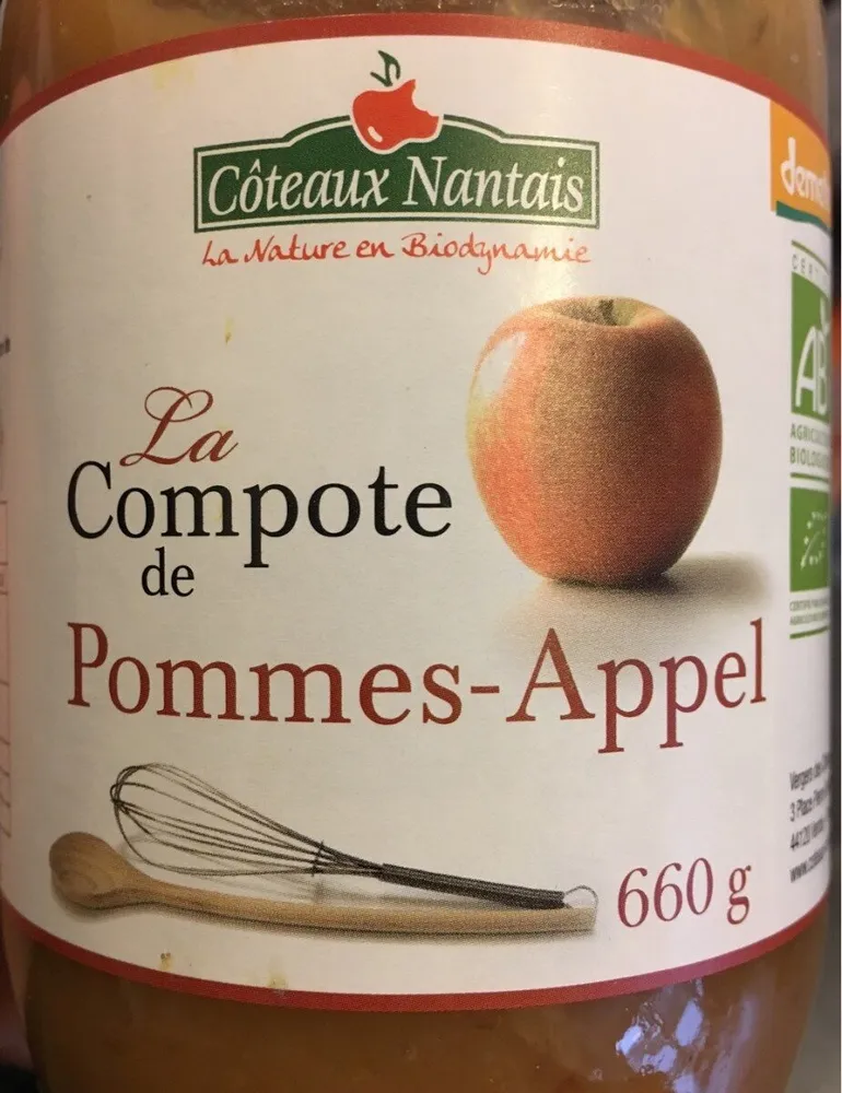 La compote de pommes