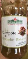 Compote de rhubarbe
