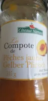 La Compote de Pêches jaunes