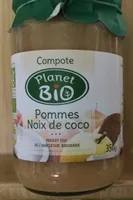 Compote pommes noix de coco