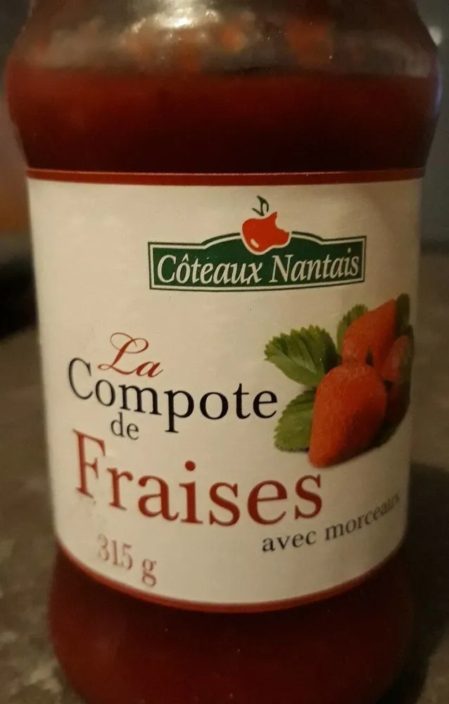 La compote de fraises