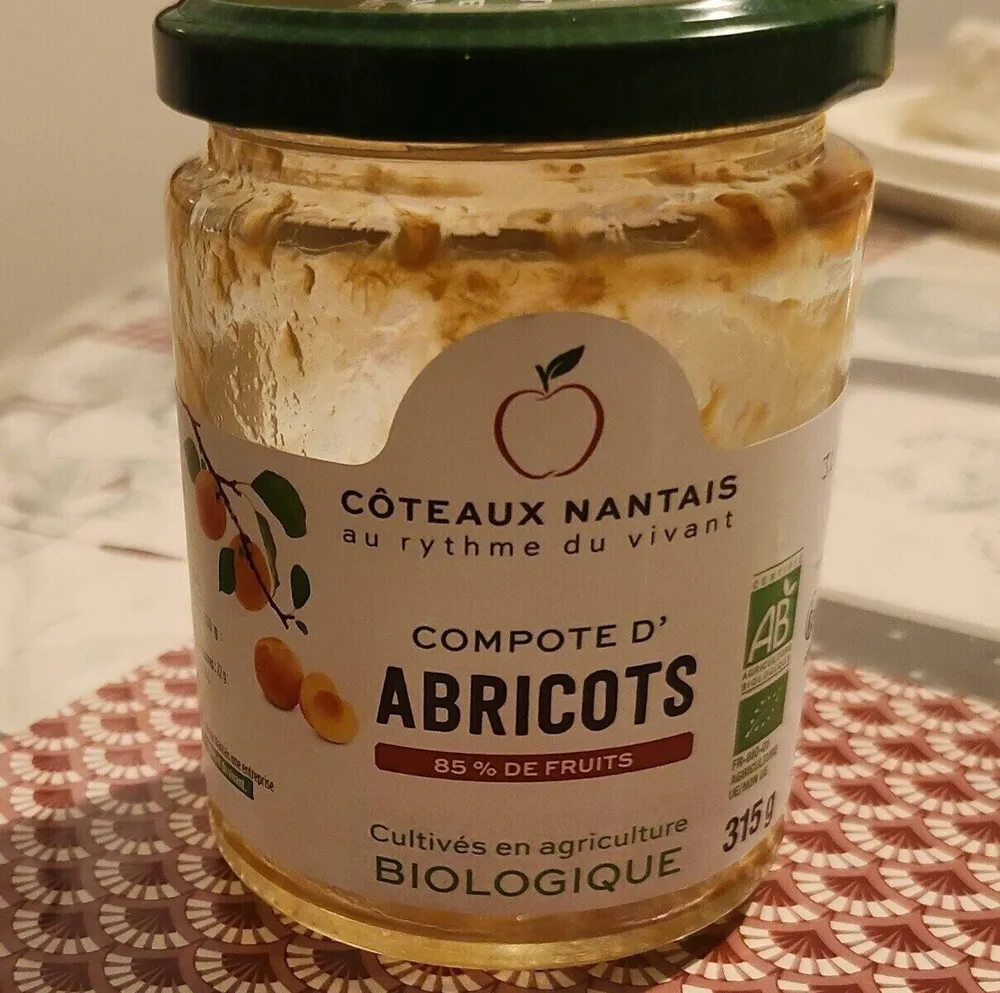Compote d'abricots