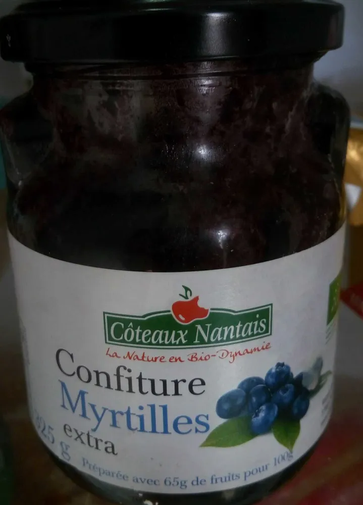 Confiture Myrtilles extra