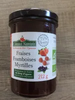 Confiture Fraise, Framboise, Myrtille