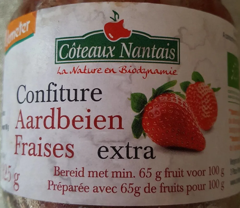 Confiture fraises extra