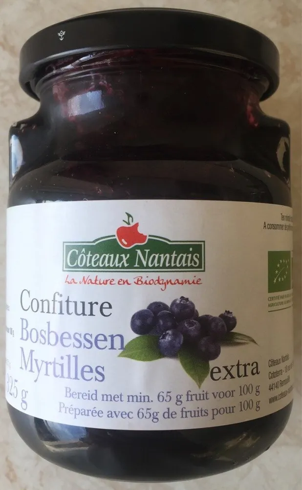 Confiture Myrtilles