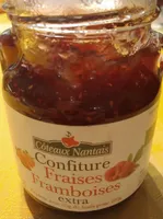 Confiture fraises framboises