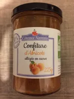 Confiture d'abricots allégée en sucres