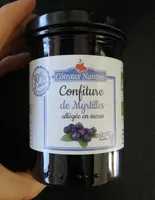 Confiture de myrtille allégée en sucres