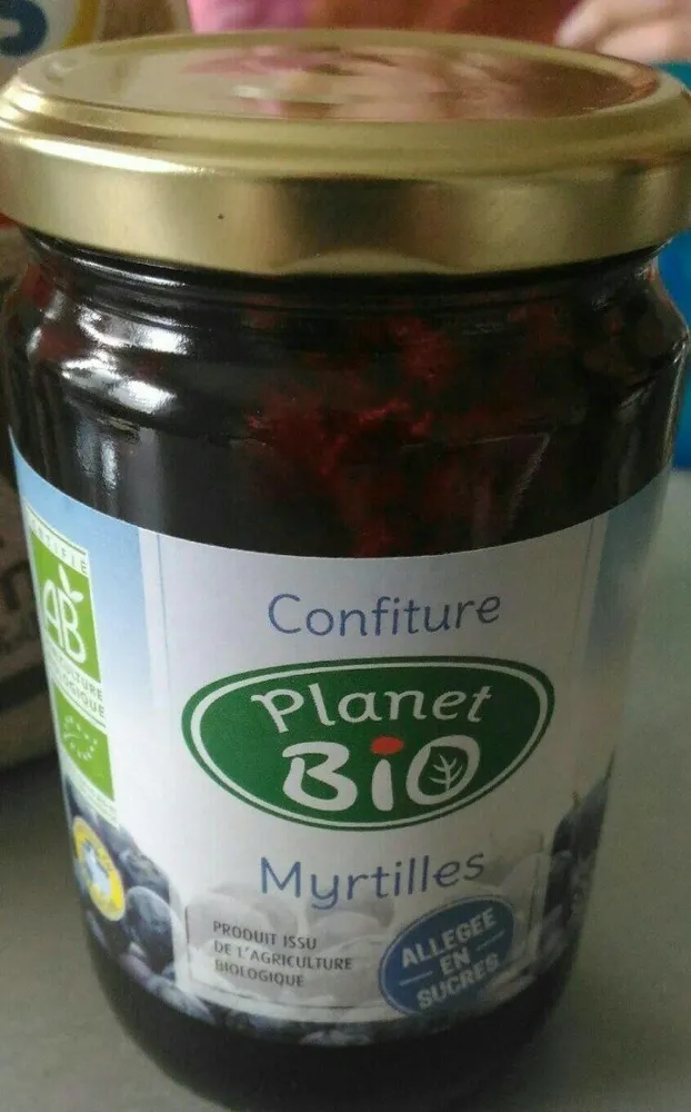 Confiture de myrtilles