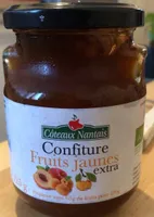 Confiture fruits jaunes extra