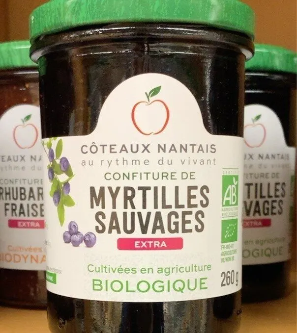 Confiture de Myrtilles sauvages