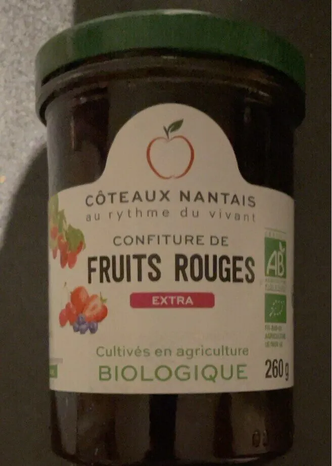 Confiture de fruits rouges